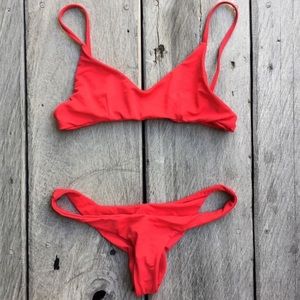The Midnight Co Muse Bikini - Hot Red